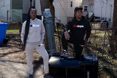 Black bedope. Joggers