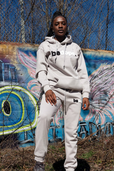 Gray bedope. Joggers