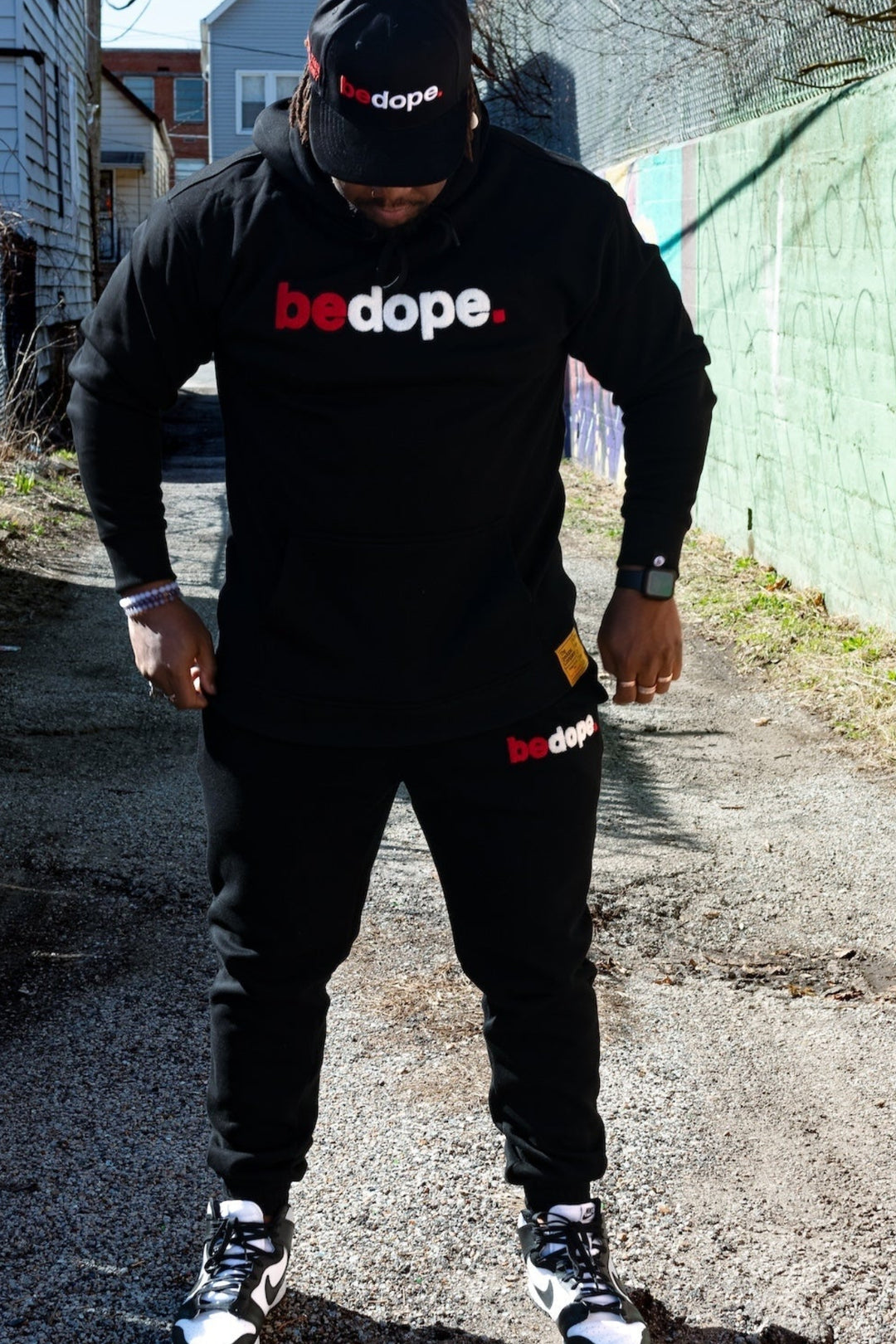 True Black bedope. Hoodie