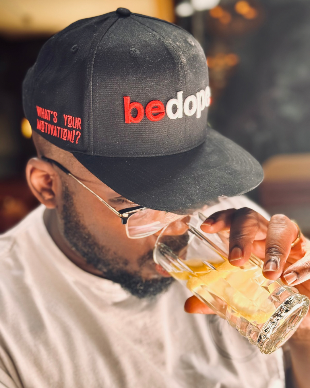 The INFRA-RED bedope. Snapback